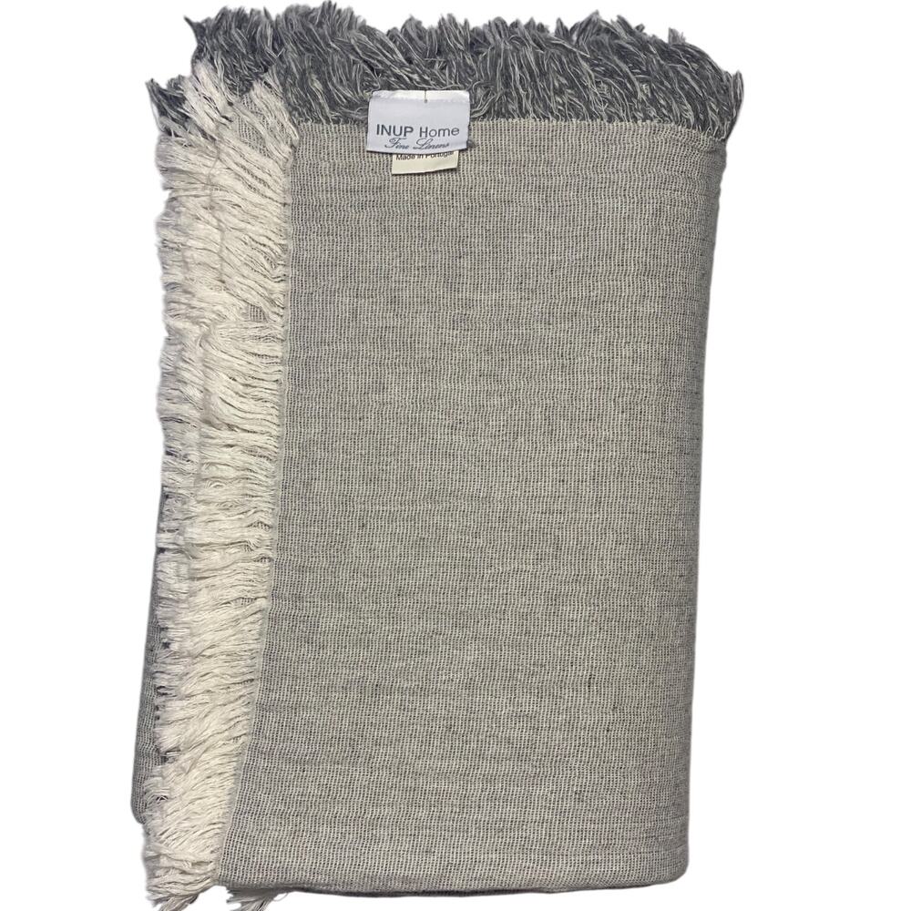 Inup Home Luxury Bedding Gray Throw Approximately 56"x72"